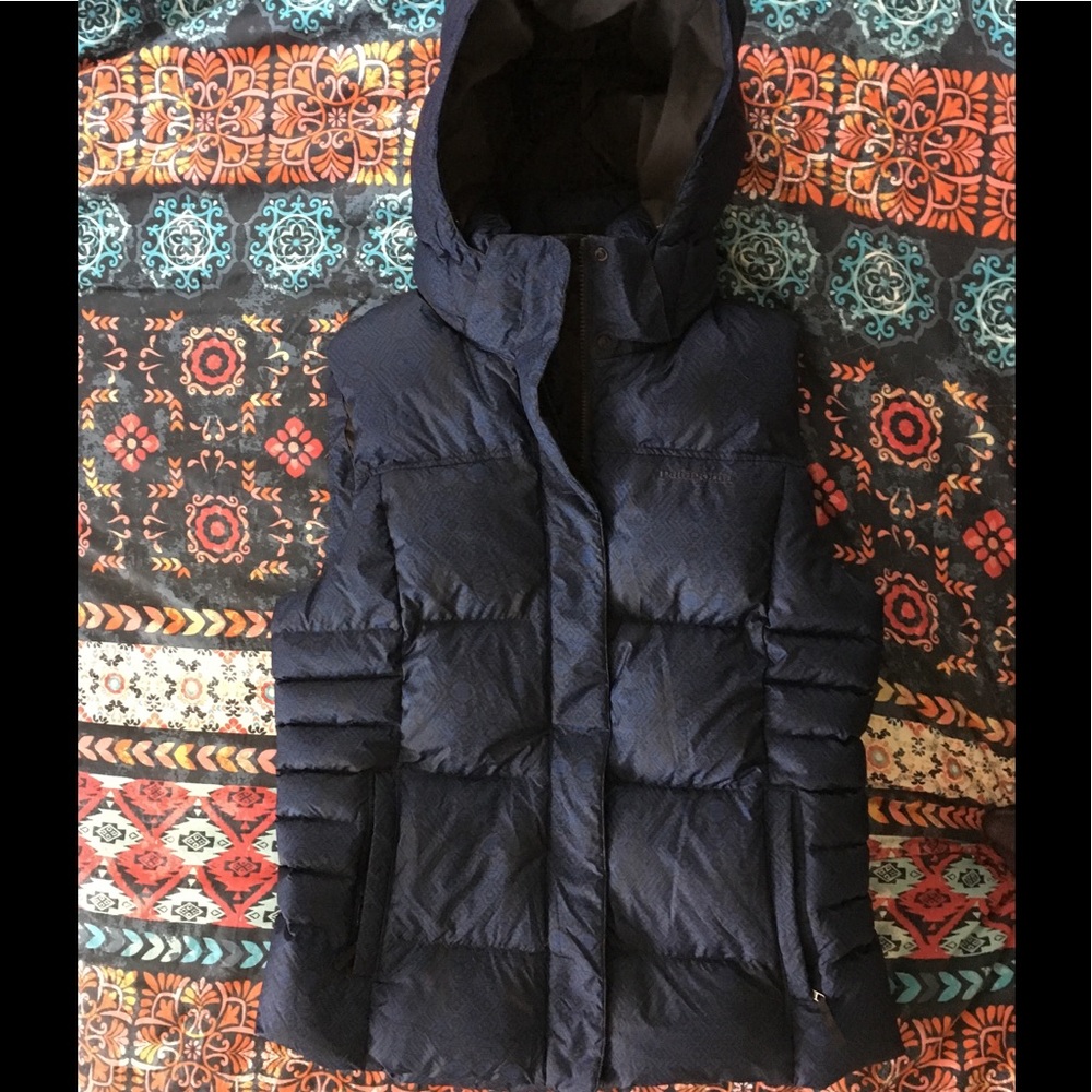 Patagonia Puff Vest with hood